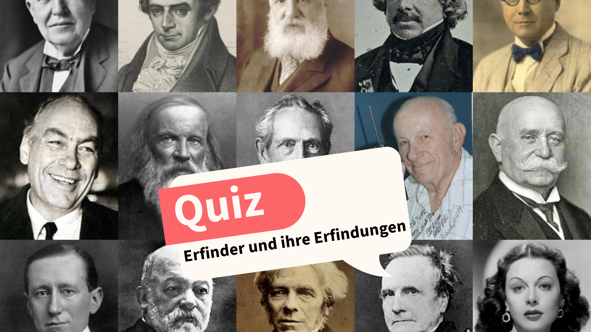 Quiz über Erfinder und ihre Erfindungen: Teste dein Wissen!