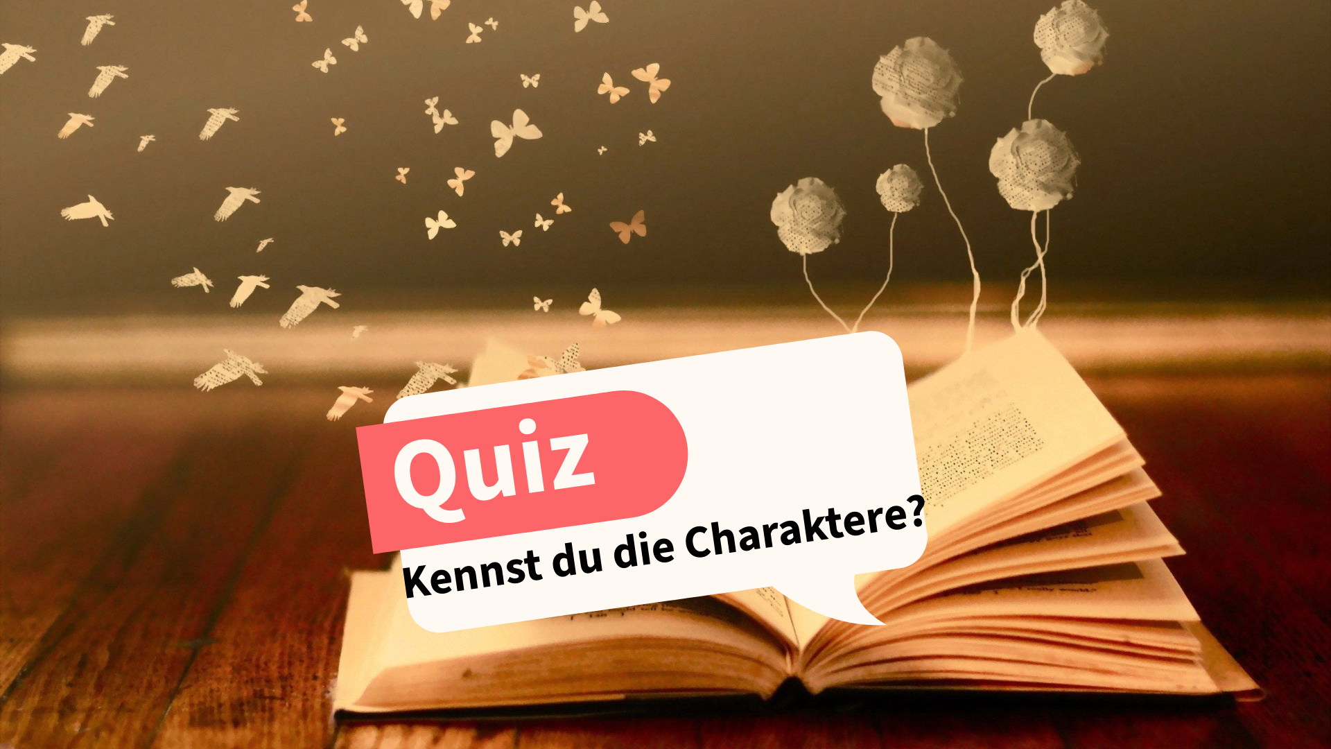 Kennst du die Charaktere? Aus welchen Büchern stammen sie?