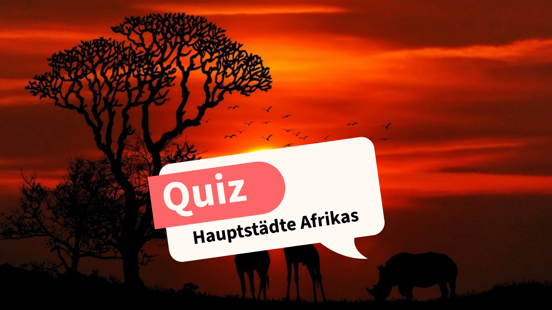 Quiz über die Länder und Hauptstädte Afrikas – Teil 1